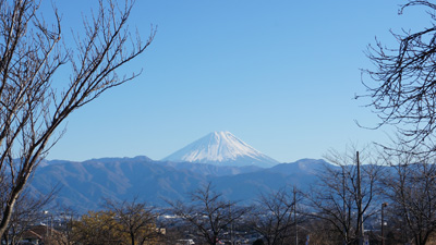 2015年1月3日の富士山